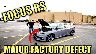 The Ford Focus RS Engine is Seriously Bad amp Ford Had to Know This one Locked Up [upl. by Fiedling]