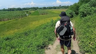 Day 1 L 1 27km Walk Tarlac to Paniqui Philippines [upl. by Purdum]