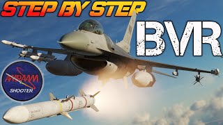 DCS F16C Viper BVR Engagement Step By Step Walkthrough amp Tutorial [upl. by Cheney383]