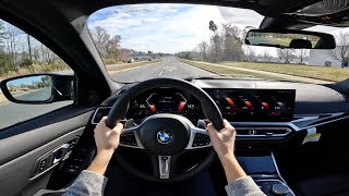 2024 BMW M340i POV Walkaround and Test Drive ASMR [upl. by Eibbil407]