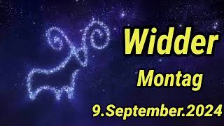 horoskop Widder Montag 9 September 2024 [upl. by Latsyrhc206]