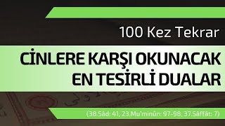 Cinlerden Korunmak İçin  Ahmed Hulusi  100 Kez Tekrar [upl. by Cosmo]