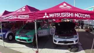 Equipe Ralliart Brasil  Rally dos Sertões 2014  Mitsubishi Motors [upl. by Ulda318]