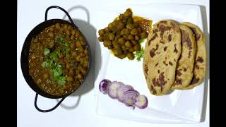 Vegan spicy chickpeas curry and wholemeal flatbread  Recipe [upl. by Nedarb56]