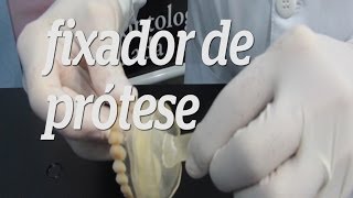 Saúde da boca fixador de prótese [upl. by Hsirrap]