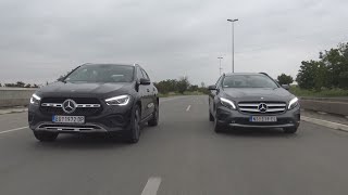 Mercedes GLA Uporedni test dve generacije by Miodrag Piroški [upl. by Epp]