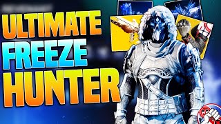 Ultimate Stasis Hunter Freeze it ALL Stasis Build Destiny 2 Season of the Witch [upl. by Nednerb]