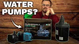 What Water Pump should you buy for your Aquaponics System TIPS AND TRICKS [upl. by Ajnos]