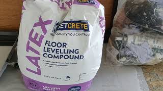 Home office floor levelling compound over chipboard [upl. by Kragh]