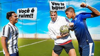 LEVEI O HATER DO MENINO POLÊMICO E DEU BRIG NO FUTEBOL [upl. by Miguela165]