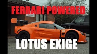 Lotus Exige Ferrari F355 V8 Swap Project [upl. by Ennairb]