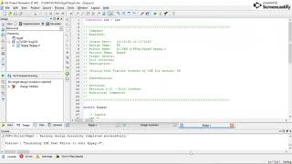 Full Adder using 2 half adders in Xilinx [upl. by Irollam]