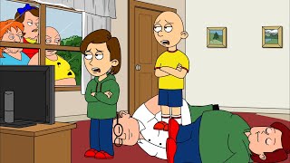 Caillou starts a fat war and gets ungrounded [upl. by Hazlett216]