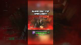 Glaives Only in PvP Goes Crazy destiny2 destiny funny [upl. by Norraf]