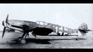 Messerschmitt Bf109 G14 quotBlack 2quot Charged DB605 Sound [upl. by Yhpos489]