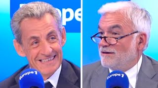 Nicolas Sarkozy invité exceptionnel de lémission quotPascal Praud et vousquot sur Europe 1 Partie 1 [upl. by Okubo]