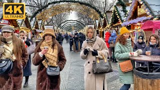 Lviv UKRAINE 🇺🇦  Christmas Walk ❄️  4K  Walking Tour [upl. by Alesram74]