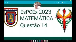 EsPCEx 2023 questão 14 Sabendo que x E R o produto dos valores de x que tornam nulo o determinante [upl. by Malilliw]