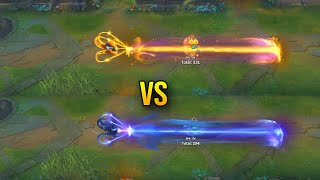 BeeKoz vs Blackfrost VelKoz Skin Comparison  League of Legends [upl. by Buff]