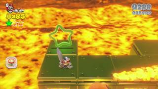 Super Mario 3D World  World Castle7 Green Star amp Stamp Guide [upl. by Fairley]