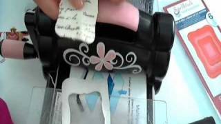 cutting fabric with the Sizzix Big Shot [upl. by Elrae]