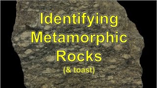 Metamorphic Rocks amp toast [upl. by Hanonew]