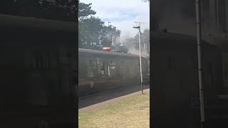 EXTREAM STEAM Steam train departs Sheringham [upl. by Ogilvy]