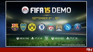 FIFA 15 Demo Goalkeepers FUT Ratings Gameplay  FIFA News Roundup 13 [upl. by Eugor]