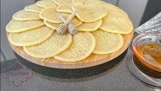 BAGHRIR  CRÊPES 1000 TROUS AU THERMOMIX [upl. by Ahsinat]