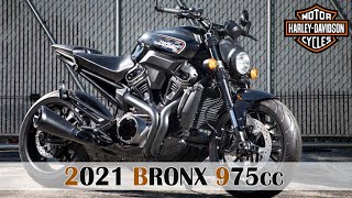 HARLEYDAVIDSON BRONX 975cc  Streetfighter Revolution Max Powertrain [upl. by Direj395]