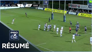 PRO D2  Résumé Colomiers Rugby RC Vannes  2730  J05  Saison 20222023 [upl. by Sybille]