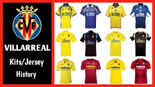 Villarreal Jersey HistoryEvolution from 2000 to 2022 Home amp Away  Villarreal Kit 20212022 [upl. by Mailliwnhoj]