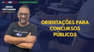 ORIENTAÇÕES PARA CONCURSOS PÚBLICOS REDAÇÃO  EIXOS TEMÁTICOS PROF EDSON BOTELHO [upl. by Naaman]