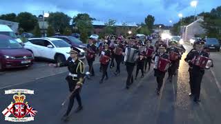 Ballinamallard Accordion Band Full Clip  Their Own Parade 2024 [upl. by Crofton235]