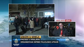 I u Kraljevu protest zbog izbornih neregularnosti [upl. by Isabeau568]