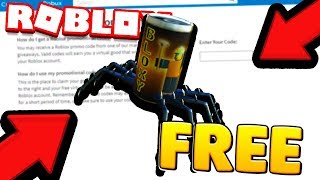 NOWY DARMOWY ITEM W ROBLOX SPIDERCOLA DLA KAŻDEGO [upl. by Clifford]