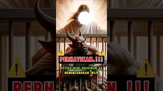 KETIKA NABI SULAIMAN AS MEMENJARAKAN IBLIS kisahnabi islam viralshort viralshorts reels [upl. by Tadd]