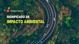 ¿Qué es un Impacto Ambiental 🌎 [upl. by Cho]