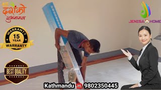 आउदै गरेको बडा दसैंमा आफ्नो घर 🏠 लाई सजाउनुहोस् quotLaminate parquet flooringquot ले parquet [upl. by Sedecrem]