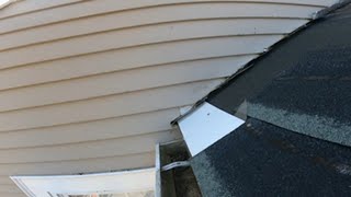 How to install flashing at the bottom of siding [upl. by Shrier]