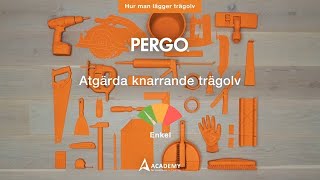 Åtgärda knarrande trägolv  Pergotutorial [upl. by Marjorie]