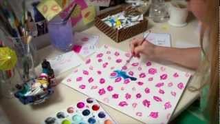 Lilly Pulitzer Making of a Print Bocce Fall 2012 [upl. by Folly]