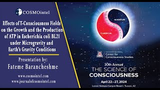 8 Effects of TConsciousness Fields on the growth and production of ATP in Escherichia coli BL21 [upl. by Duff]