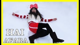 HAI AFARA LA ZAPADA  PARODIE  ELSA DOMNISOARA DE LA SAT  CRINGE ALERT [upl. by Tengdin]