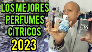 Los MEJORES PERFUMES CÍTRICOS 2023 [upl. by Ilaw]