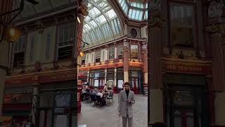 Leadenhall Market en Londres 😁👍 londres viajeros viajes londra london market gorgeous [upl. by Selestina]