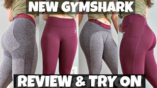 New Gymshark Review amp Try On  Flex Leggings [upl. by Ayalat]