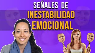 Señales de inestabilidad emocional  Psicoterapia en adultos  Consultorios Libera [upl. by Suirtemed]