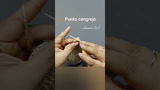 Punto cangrejo crochet juanitasj diy [upl. by Pelagias]