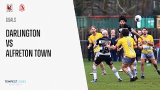 Goals Darlington v Alfreton Town [upl. by Ulphi]